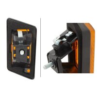 Zusatzblinkleuchte seitlich 24 V P21W Glühlampe gelb (amber) HELLA