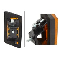 Zusatzblinkleuchte seitlich 24 V P21W Glühlampe gelb (amber) HELLA