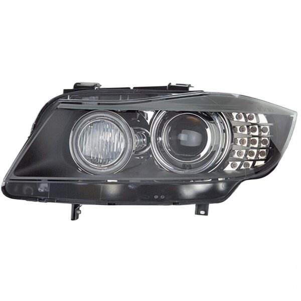Headlight left 12 V H8 LED HELLA suitable for e.g. BMW 3...