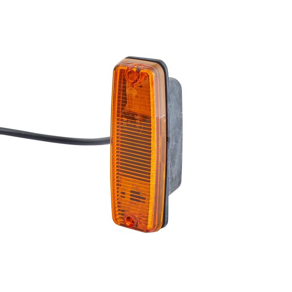 Auxiliary side indicator lamp 24 V P21W bulb amber HELLA
