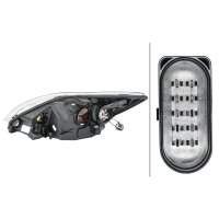 Main headlight right 12 V H7/H1 halogen HELLA for FORD...