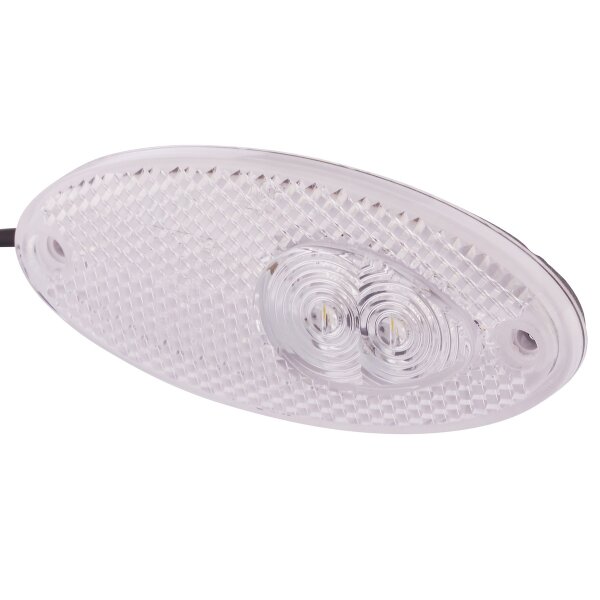Front position light 24 V LED crystal clear HELLA