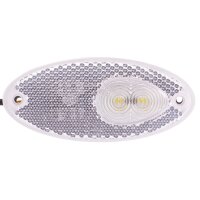 Front position light 24 V LED crystal clear HELLA