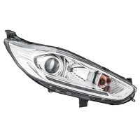 Main headlight right 12 V H7/H1 halogen HELLA for FORD...