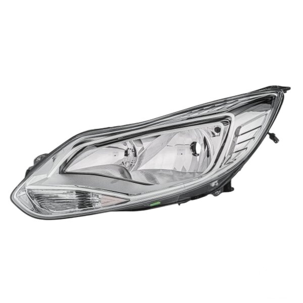 Main headlight left 12 V H7/H1 halogen HELLA for FORD Focus III and others