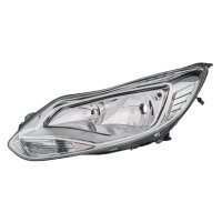 Main headlight left 12 V H7/H1 halogen HELLA for FORD...