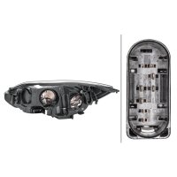 Hauptscheinwerfer rechts 12 V W5W Halogen HELLA für...