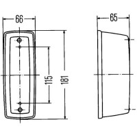 Blinkleuchte vorne links 12 V P21W Halogen HELLA