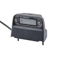 Side-mounted licence plate light 24 V LED crystal clear...