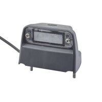 Side-mounted licence plate light 24 V LED crystal clear HELLA