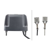 Side-mounted licence plate light 24 V LED crystal clear HELLA