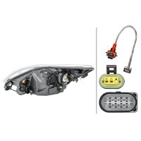 Headlights right bi-xenon HELLA for FORD FOCUS II
