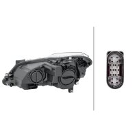 Main headlamp right 12 V W5W halogen HELLA for...