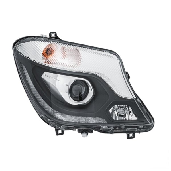Headlight right 12 V PY21W FF HELLA for MERCEDES-BENZ...