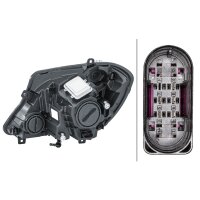 Headlight right 12 V PY21W FF HELLA for MERCEDES-BENZ SPRINTER and others