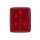 Reflector rear red for vertical mounting HELLA suitable for e.g. VOLVO