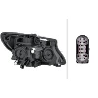 Left main headlight 12 V PY21W FF HELLA