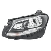 Left main headlight H7/H7 halogen HELLA for MERCEDES-BENZ...