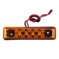 Side Marker Light right 24 V LED HELLA universal for...