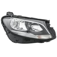 Headlight right H7/H7 halogen HELLA for e.g....