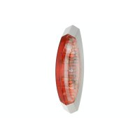 Umrissleuchte seitlicher Anbau 12 V C5W Halogen klar/rot...