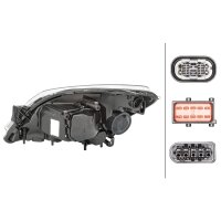 Main headlight right 12 V D2S/H7 halogen HELLA for OPEL...