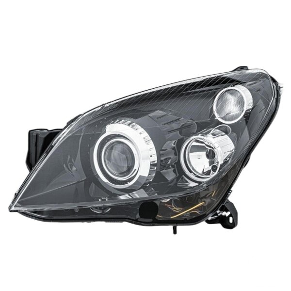 Headlamp left 12 V D2S/H7 Halogen HELLA for OPEL Astra H and others