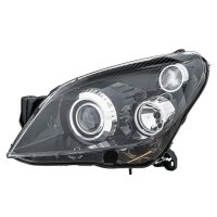 Headlamp left 12 V D2S/H7 Halogen HELLA for OPEL Astra H...