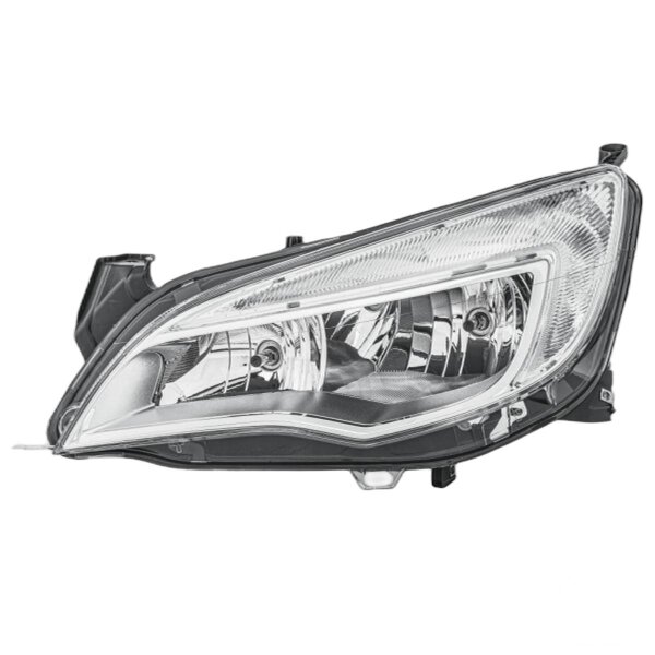 Left main headlight 12 V W21/5W halogen HELLA for OPEL Astra J and others