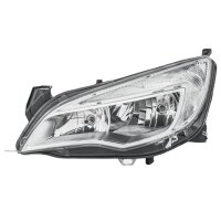 Left main headlight 12 V W21/5W halogen HELLA for OPEL...