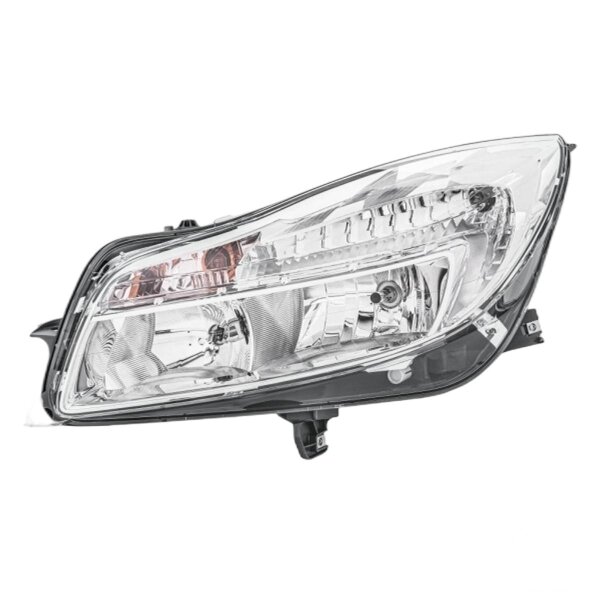 Main headlight left 12 V H7/H1 halogen HELLA for e.g. OPEL Insignia A