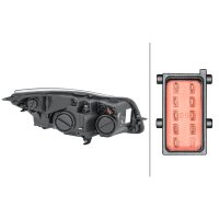 Main headlight left 12 V H7/H1 halogen HELLA for e.g....