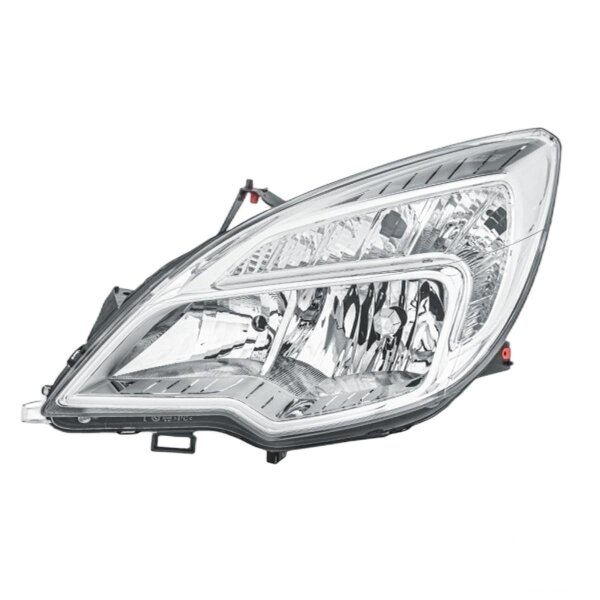 Headlamp left 12 V H7/H1 FF HELLA for OPEL Meriva B-pin, among others