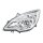 Headlamp left 12 V H7/H1 FF HELLA for OPEL Meriva B-pin, among others