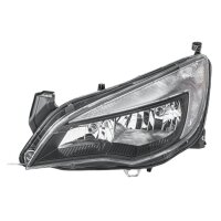 Headlamp left 12 V LED halogen HELLA for OPEL Astra J and...