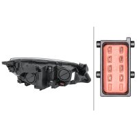 Scheinwerfer links FF Halogen HELLA für OPEL ASTRA J...