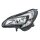 Main headlight left 12 V H7/H7 FF HELLA for OPEL Corsa E and others