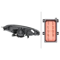 Headlights LED halogen HELLA for OPEL CORSA E (X15) left