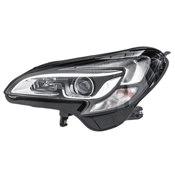 Left main headlight H11 bi-xenon HELLA for e.g. OPEL Corsa E