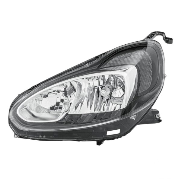 Main headlight left 12 V H7/H1 bulb HELLA for e.g. OPEL Adam