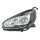 Main headlight left 12 V H7/H1 bulb HELLA for e.g. OPEL Adam
