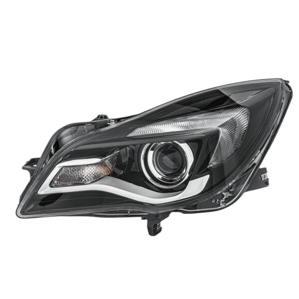 Main headlight left 12 V W21W Halogen HELLA for e.g. OPEL Insignia A