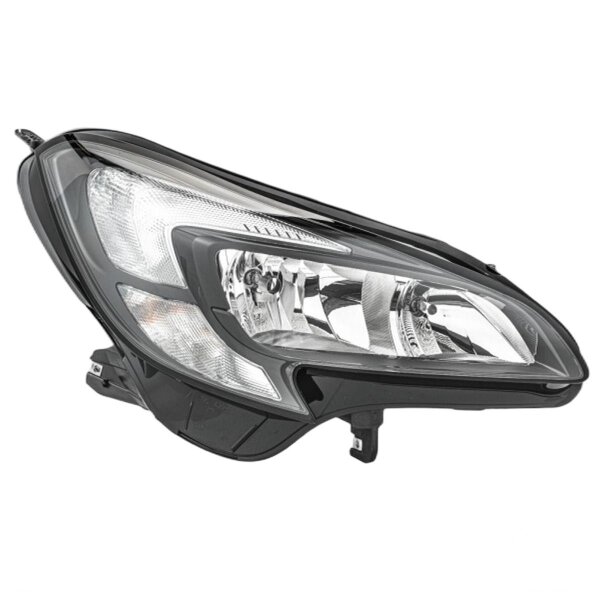Main headlamp right 12 V H7/H7 halogen HELLA for OPEL Corsa E and others