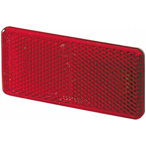 Reflector rear red for vertical mounting HELLA suitable for e.g. AEBI
