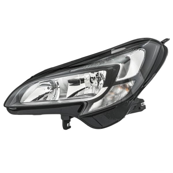 Main headlight left LED FF HELLA for e.g. OPEL Corsa E