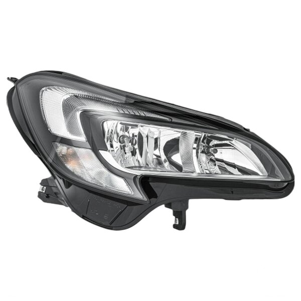 Main headlight right LED FF HELLA for e.g. OPEL Corsa E