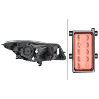 Headlamp left 12 V LED halogen HELLA for e.g. OPEL...