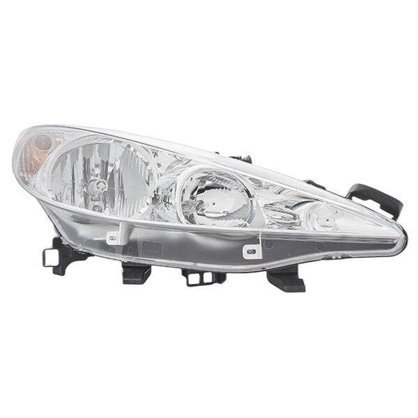 Main headlight right 12 V W5W halogen HELLA for PEUGEOT 207 CC and others