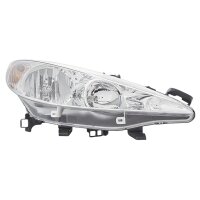 Main headlight right 12 V W5W halogen HELLA for PEUGEOT...