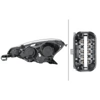 Main headlight right 12 V PY21W bulb HELLA for...